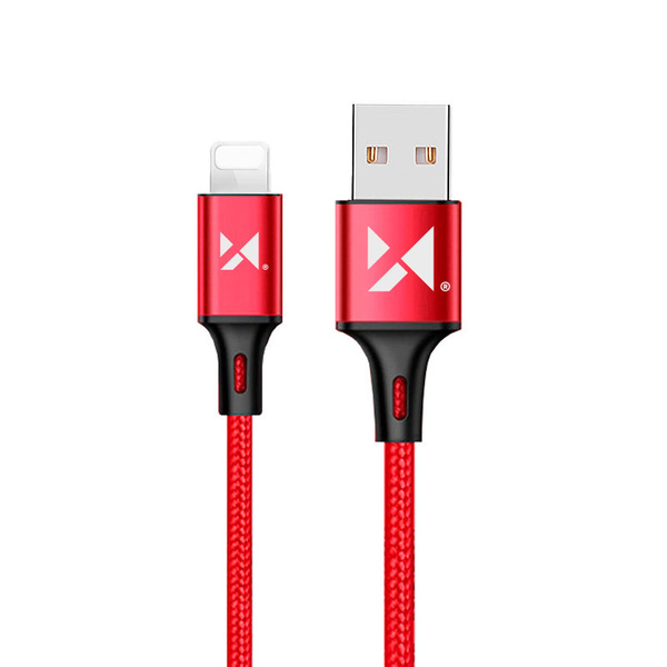Wozinsky kabel przewód USB - Lightning 2,4A 1m czerwony (WUC-L1R)